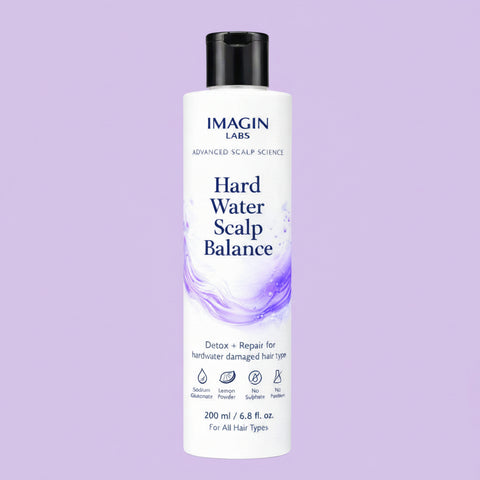Hard Water Shampoo for mineral buildup removal & scalp detox